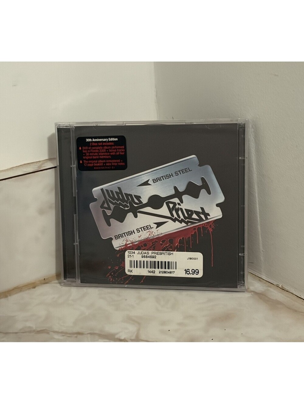 Judas Priest - British Steel (30th Anniversary Edition CD + DVD) New Sealed